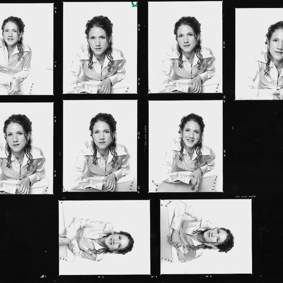 Anna Huling Cotton Voile Swiss Dotted Ruffle Blouse - Picture 10 of 11